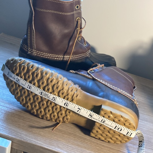 L.L.Bean Maine hunting boots chocolate brown 9 - Picture 15 of 15